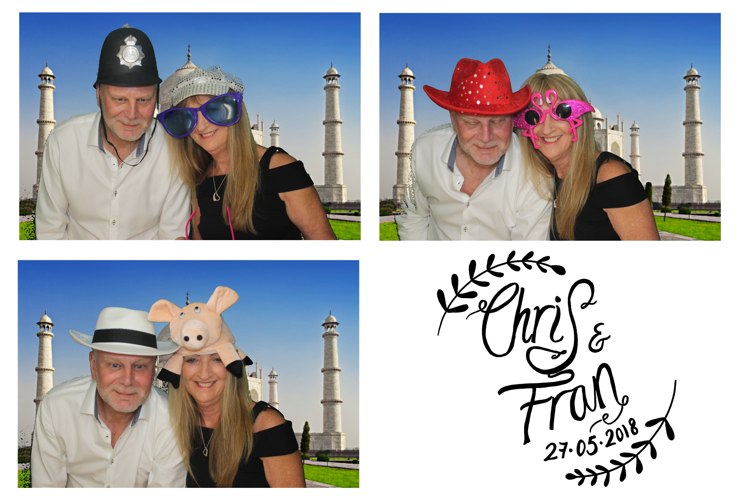 Chris & Fran | View more photos from the event at images.mobile-photo-booth.com/u/MobilePhotoBoothUK/Chris-Fran
